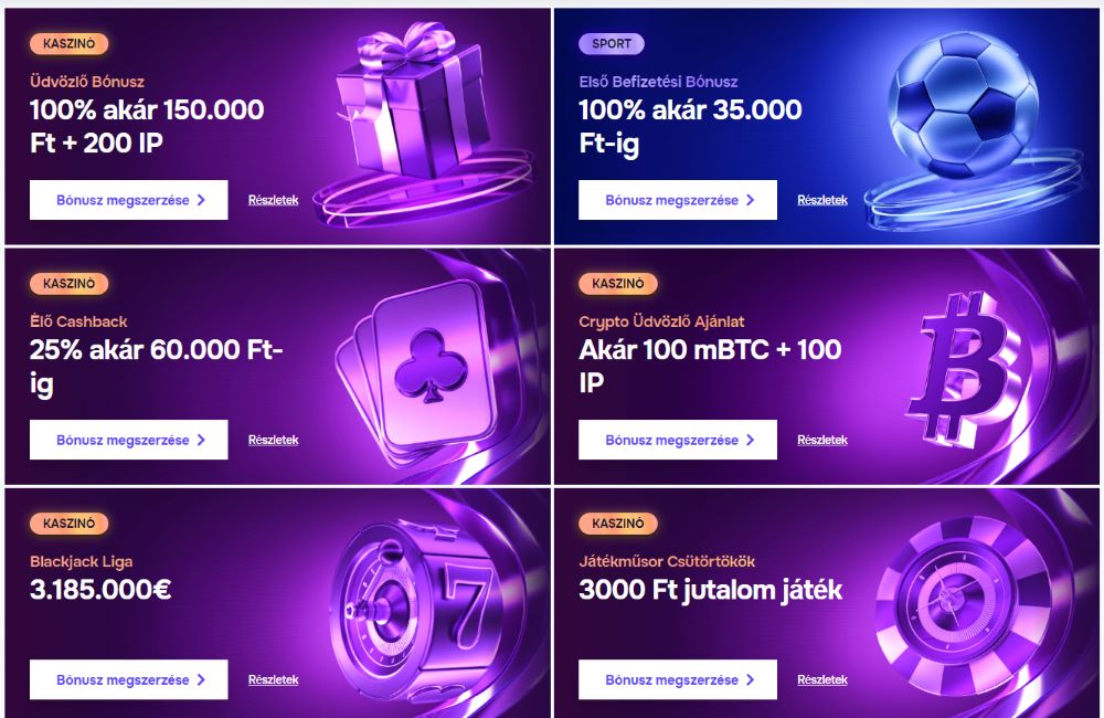 Üdvözlő Bonus SG Casino